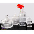 Clear Lid Handle Arc transparent Candy Jar